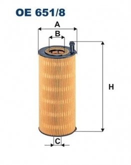 Масляный фильтр FILTRON OE651/8