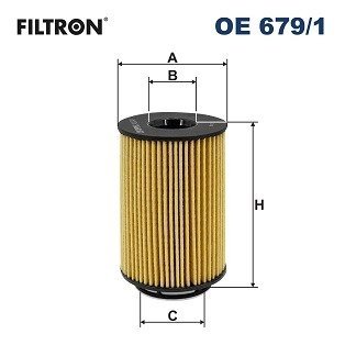 Масляный фильтр FILTRON OE679/1 (фото 1)