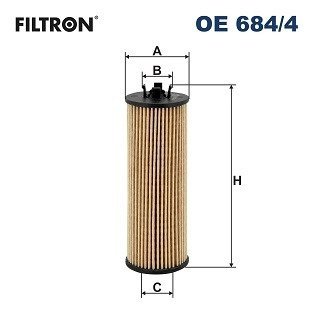 Масляный фильтр FILTRON OE684/4 (фото 1)