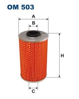 Масляний фільтр FILTRON OM503