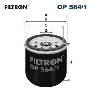 Масляный фильтр FILTRON OP564/1