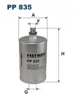 Паливний фільтр FILTRON PP835 (фото 1)