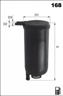 Топливный фильтр FILTRON PP836/2