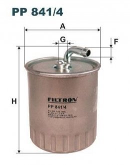 Паливний фільтр FILTRON PP841/4 (фото 1)