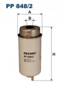 Паливний фільтр FILTRON PP848/2