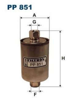 Паливний фільтр FILTRON PP851