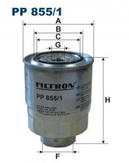 Паливний фільтр FILTRON PP855/1 (фото 1)