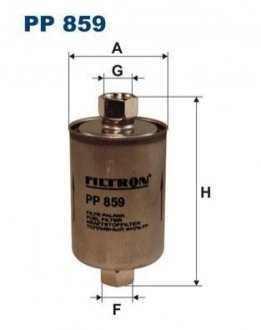 Топливный фильтр FILTRON PP859 (фото 1)