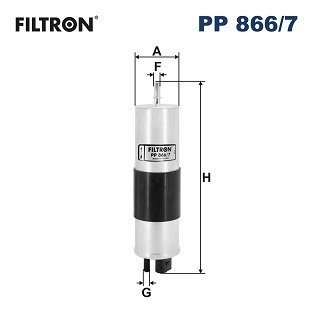 Фільтр паливний FILTRON PP8667