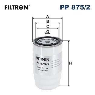 Паливний фільтр FILTRON PP875/2 (фото 1)