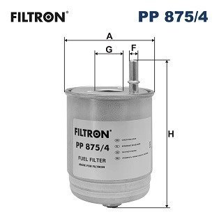 Паливний фільтр FILTRON PP875/4 (фото 1)