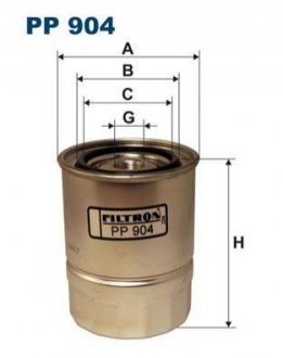 Топливный фильтр FILTRON PP904 (фото 1)