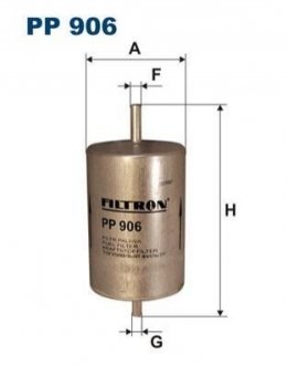 Паливний фільтр FILTRON PP906