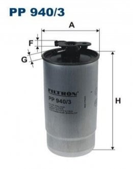 Фильтр топливный FILTRON PP9403 (фото 1)