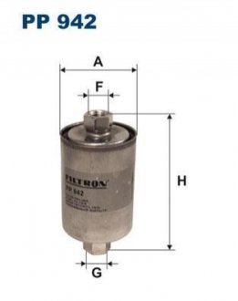 Топливный фильтр FILTRON PP942 (фото 1)