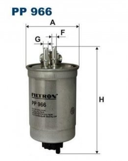 Паливний фільтр FILTRON PP966 (фото 1)