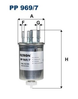 Топливный фильтр FILTRON PP 969/7