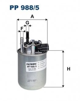 Топливный фильтр FILTRON PP988/5