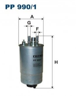Топливный фильтр FILTRON PP990/1 (фото 1)