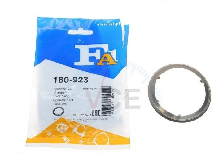 Прокладка выхлопной системы AUDI A1 (8X1, 8XF) 14-18,A1 Sportback (8XA, 8XK) 14-18,A3 (8V1) 12-20,A3 Limousi FISHER 180-923 (фото 1)