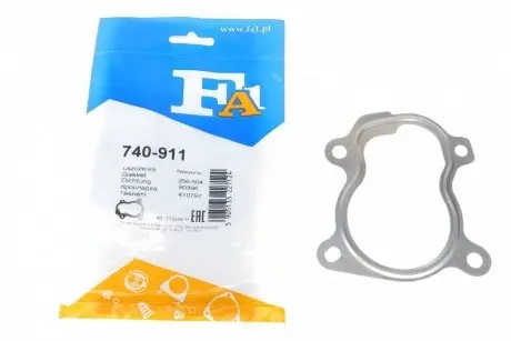 Прокладка, труба вихлопного газу FISHER 740-911