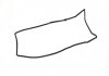 Прокладка, крышка головки цилиндра FISHER EP1400-935 (фото 3)