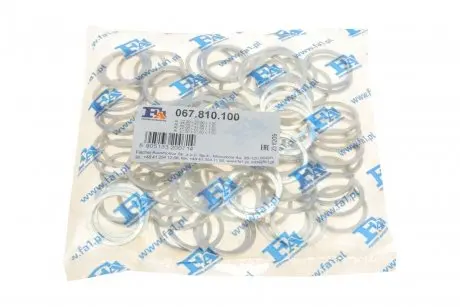 Уплотнительное кольцо, резьбовая пр; уплотнительное кольцо FISHER 067.810.100