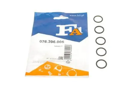 Прокладка турбины уплотняющая bmw 3 (e90)/7 (f01-f04)/x6 (e71/e72) n54 (к-кт 5шт) FISHER 076.396.005