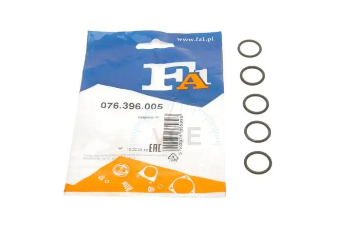 Прокладка турбины уплотняющая bmw 3 (e90)/7 (f01-f04)/x6 (e71/e72) n54 (к-кт 5шт) FISHER 076.396.005 (фото 1)