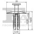 Заклепка распорная (к-кт 10 шт) BMW FISHER 10-20006.10 (фото 2)