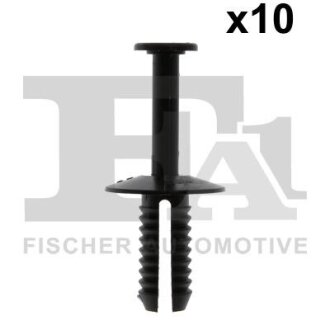 Клипса крепления обшивки (к-кт 10 шт) MB/VAG/BMW (черная) FISHER 11-20021.10