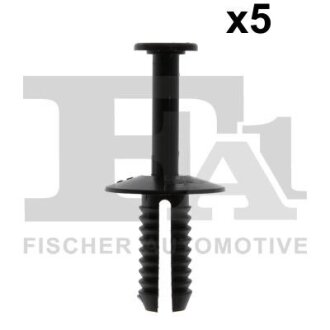 Клипса крепления обшивки (к-кт 5 шт) MB/VAG/BMW (черная) FISHER 11-20021.5