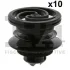 Кліпса пластмасова універсальна (к-кт 10шт) VAG/Seat/Skoda FISHER 11-40008.10 (фото 1)