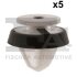 Кліпса кріплення обшивки дверей (к-кт 5 шт) Skoda Octavia/Fabia/VW Crafter 04- FISHER 11-40040.5 (фото 1)