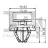 Кліпса кріплення обшивки дверей (к-кт 5 шт) Skoda Octavia/Fabia/VW Crafter 04- FISHER 11-40040.5 (фото 2)