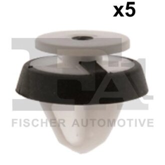 Клипса крепления обшивки дверей (к-кт 5 шт) Skoda Octavia/Fabia/VW Crafter 04- FISHER 11-40040.5