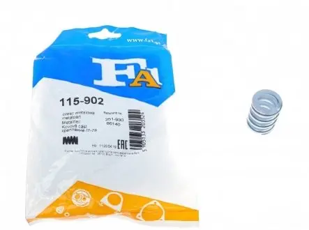 Пружина, глушитель FISHER 115-902