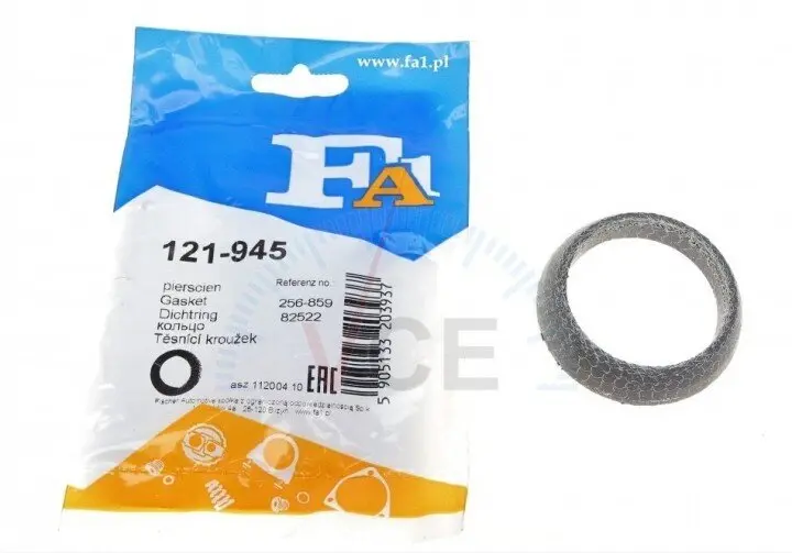 Уплотнительное кольцо, труба выхлопного газа FISHER 121-945 (фото 1)