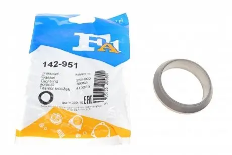 Уплотнительное кольцо, труба выхлопного газа FISHER 142-951