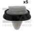 Кліпса кріплення обшивки (к-кт 5 шт) Citroen Jumper/Peugeot Boxer/Fiat Ducato 01-06 FISHER 21-40012.5 (фото 1)