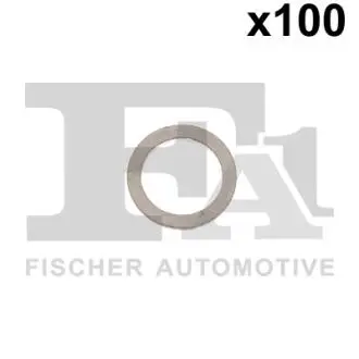 Fischer алюмінієва шайба 12x17x1,5 мм пробки маслосл.горловини FISHER 310.980.100
