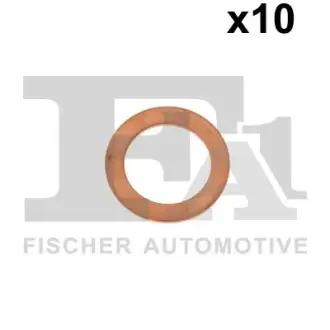Уплотнительное кольцо комплект 10 шт 12.0*18.0*1.0 mm FISHER 547.870.010