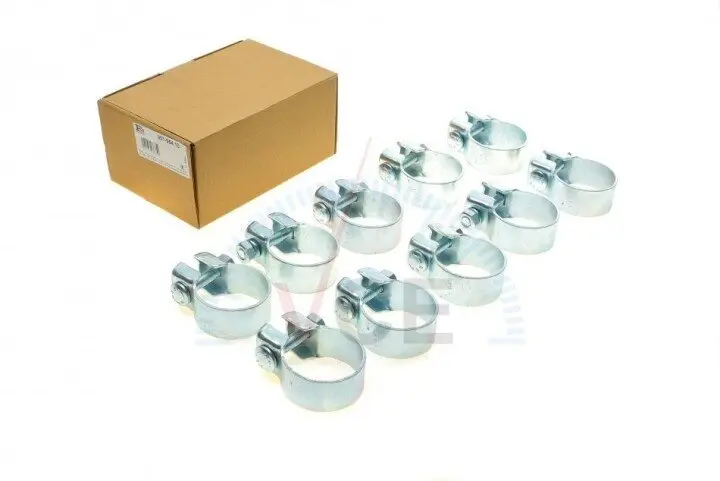 Хомут глушителя audi/bmw/fiat/mazda/mb/opel/renault/skoda/volvo/vw (d=54.5mm) (10шт) FISHER 951-954.10 (фото 1)