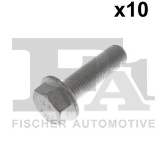 Винты m10x1,25x35 din6921 набор 10 шт. FISHER 982-F10-F35.10