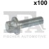 Болт с головкой системы TORX из черного металла FISHER 982-T06-720.100 (фото 1)