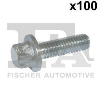 Болт с головкой системы TORX из черного металла FISHER 982-T06-720.100