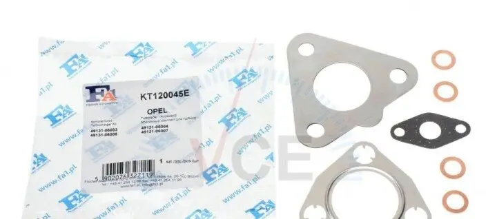 Фото 1 - Fischer opel кол-кт прокладо турбины combo 1.7 cdti FISHER KT120045E Fischer opel кол-кт прокладо турбины combo 1.7 cdti FISHER KT120045E (фото 1)
