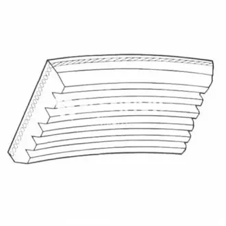 Поликлиновой ремень FLENNOR 6PK0900