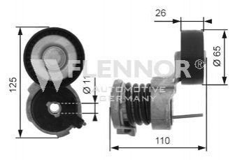 Натяжной ролик, поликлиновой ремень FLENNOR FS99496