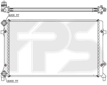 Радиатор охлаждения FPS FP 12 A472